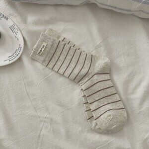 Miu Miu Monochrome Casual Socks